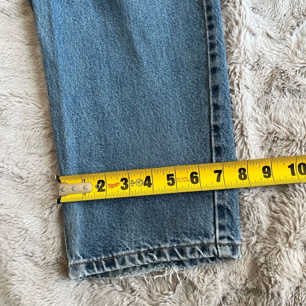 Levi's Blue Men’s 36x32 USA Made Classic 560 Relaxed Fit Jeans Vintage 04/2001 - Picture 4 of 15